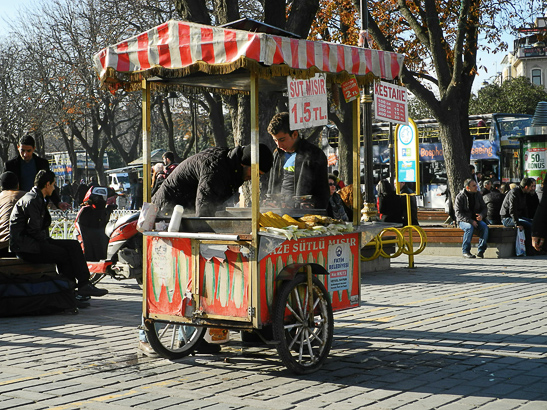 Brigitte Weihmüller : MAIS UND MARONEN / Istanbul 2013